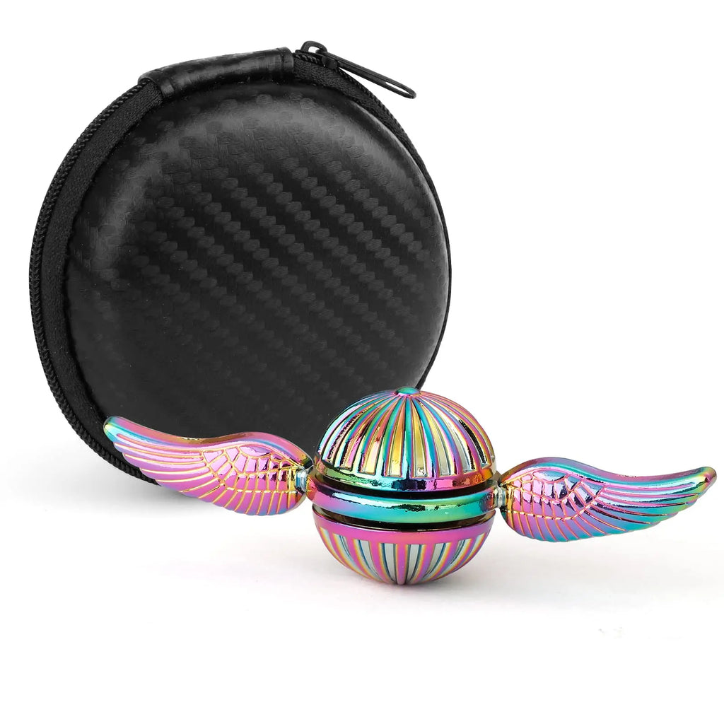 Metallic Spinner Fidgeting Toys ,Antistress Metal Toy EDC Fidget Spinners for Anxiety Adults Kids Sensory Stress Relief Toys
