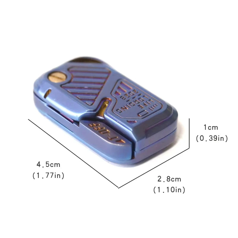 01EDC Fidget Slider Metal Fidget Toys ADHD Tool Anti-Anxiety Office Desk Toys Adult Stress Relief Toys Kids Gifts