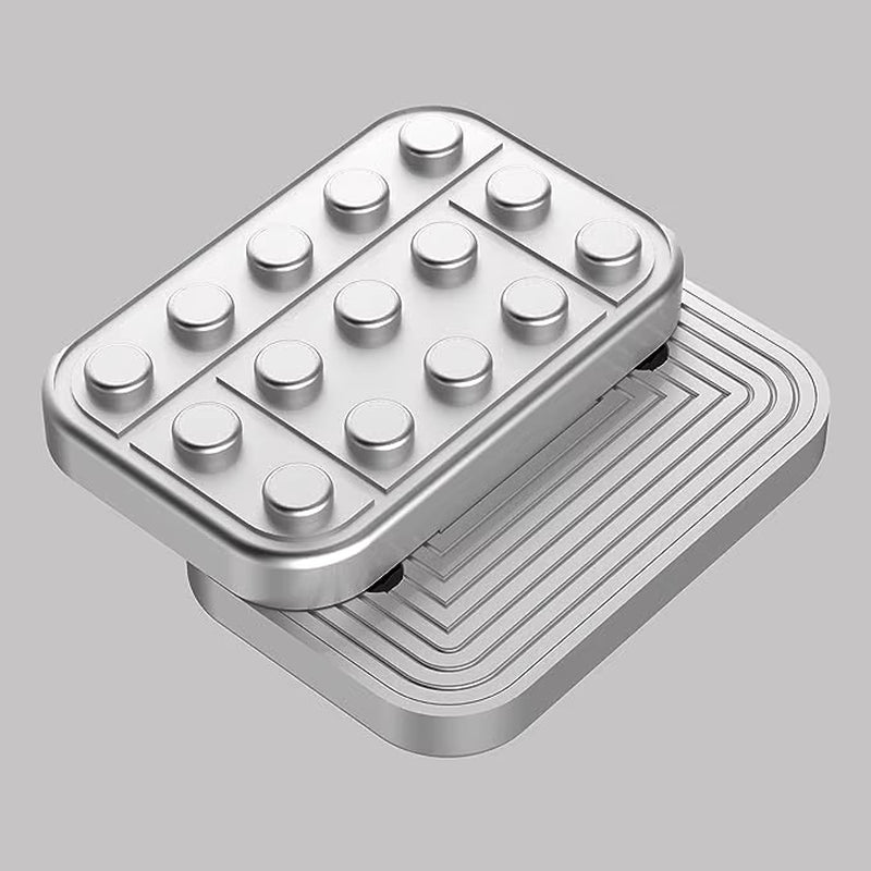 Metal EDC Fidget Slider Magnetic Brick Block Push Slider Haptic Slider Antistres Fidget Toys Adult Stress Relief Toy ADHD Autism