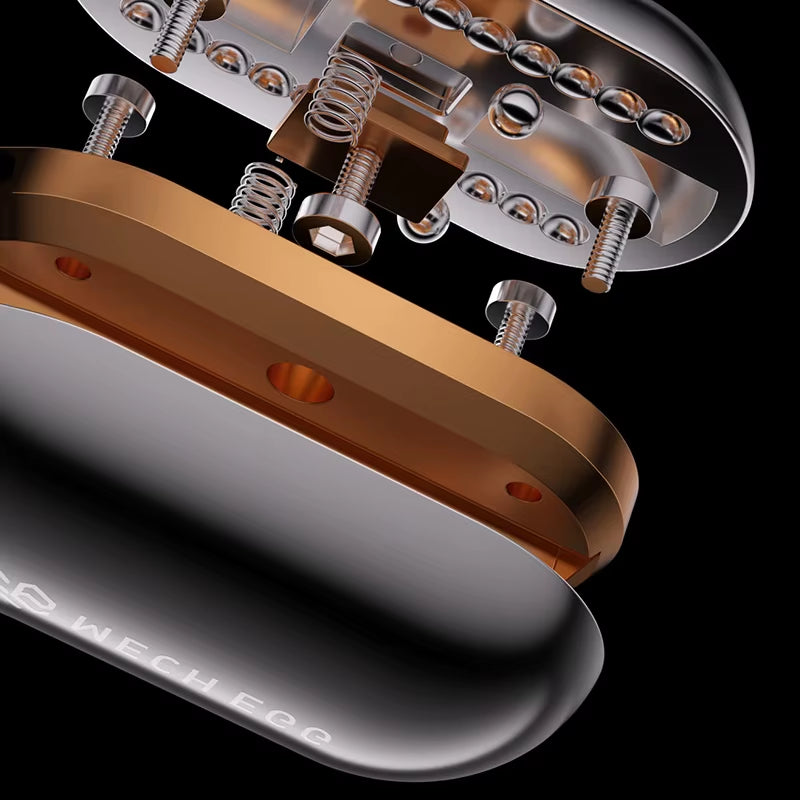 Fidget Toys Push-And-Slide Stress-Relieving Metal Toy, Mech Egg, EDC, ADHD Tool, Adult Stress-Relieving Toy, Kids' Gift