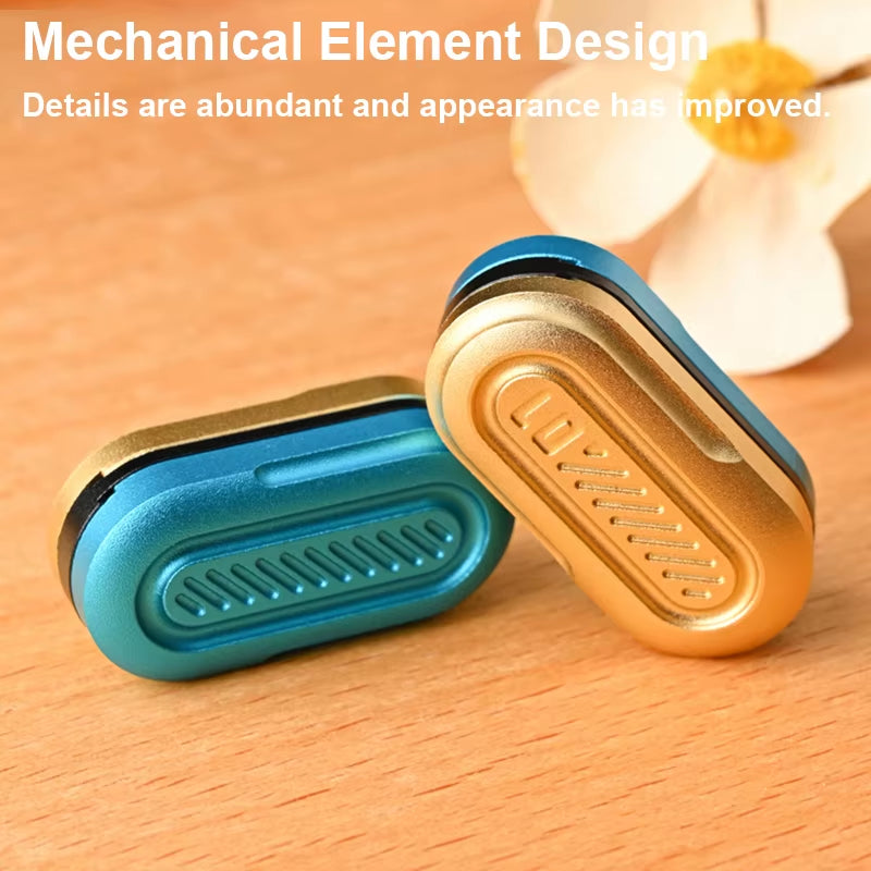 Pod Fidget Slider Metal Fidget Toys ADHD Tool Anti-Anxiety Office Desk Toys Adult Stress Relief Toys
