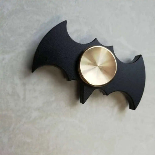 Bat Shape Metal Fidget Spinner EDC Aluminum Alloy Hand Spinner anti Relieve Stress Toys for Adult Kids Anti-Anxiety Fidget Toy