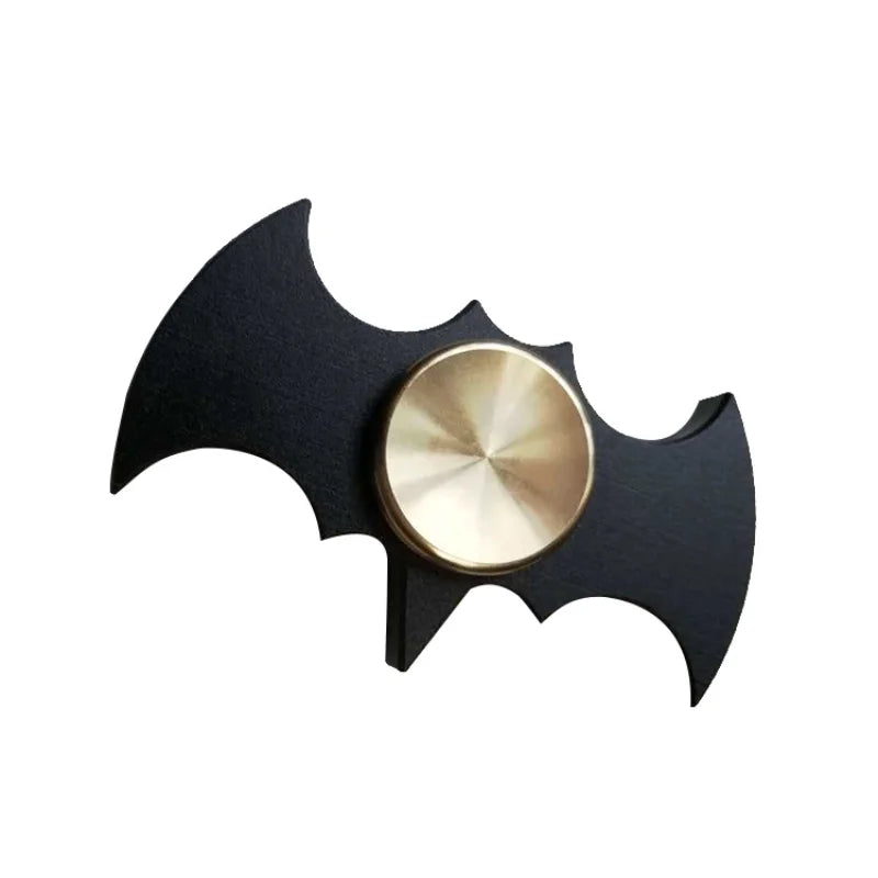 Bat Shape Metal Fidget Spinner EDC Aluminum Alloy Hand Spinner anti Relieve Stress Toys for Adult Kids Anti-Anxiety Fidget Toy