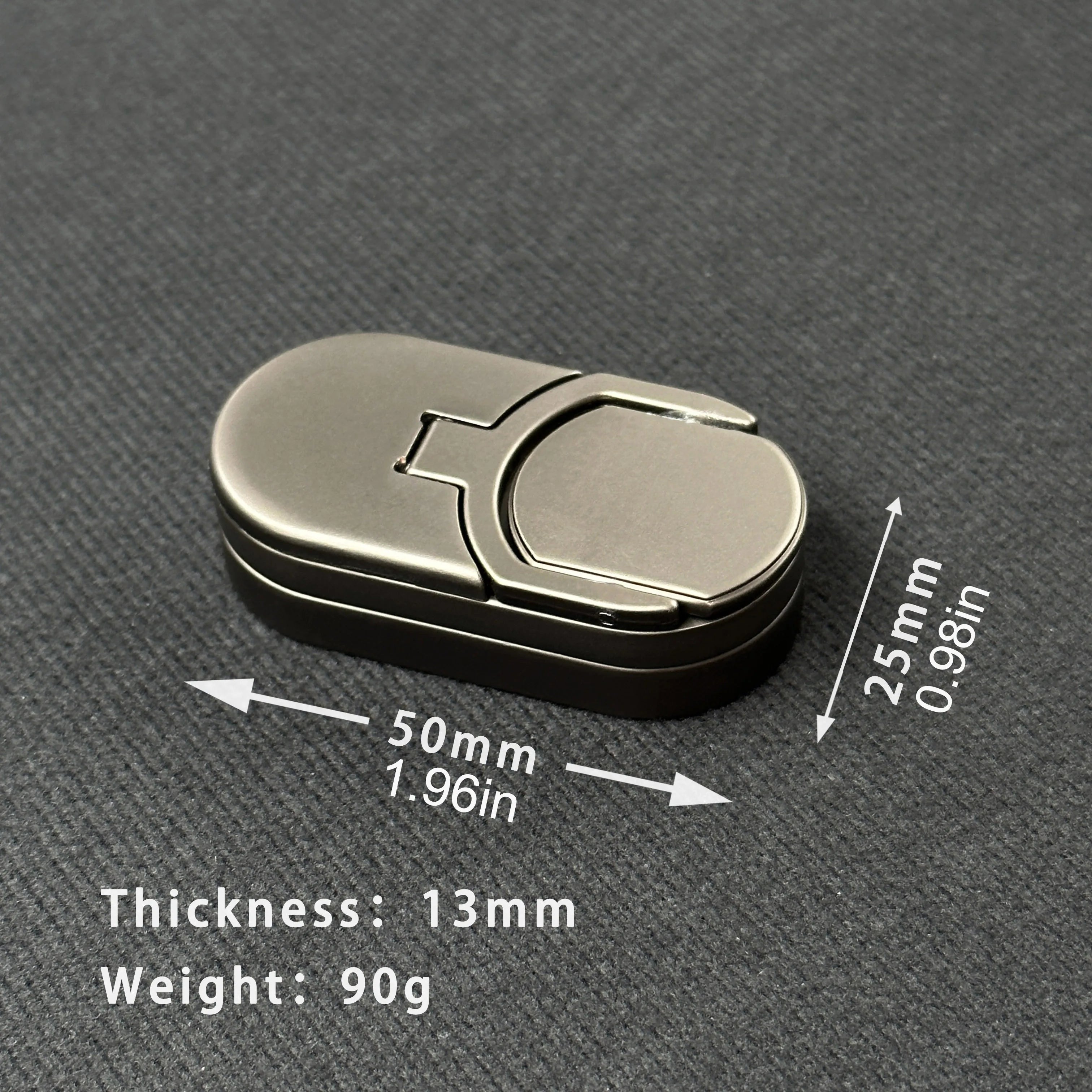 Target Push Slider Fidget Slider Toy Adult Metal Fidget Toy Finger Push Spin Coins Decompression Toys EDC Haptic Slider Gift