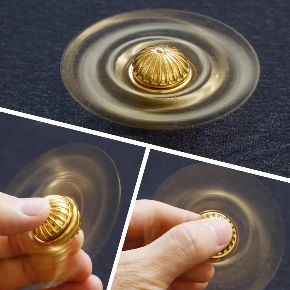 Metallic Spinner Fidgeting Toys ,Antistress Metal Toy EDC Fidget Spinners for Anxiety Adults Kids Sensory Stress Relief Toys
