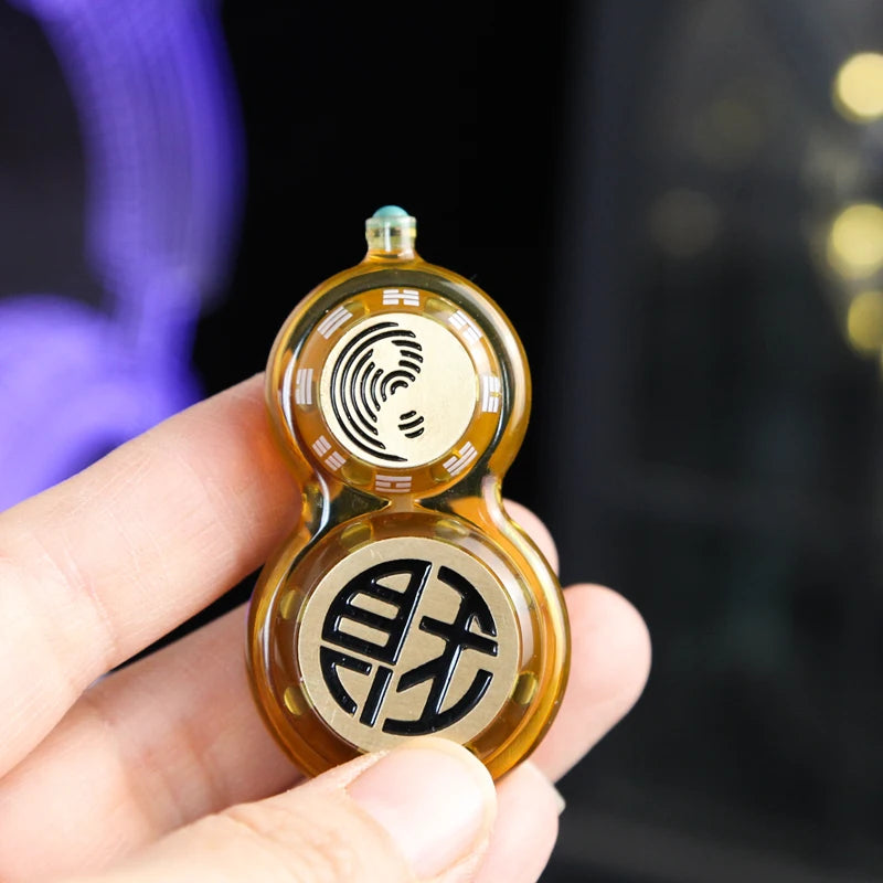 Pei Cucurbit Spinner Fidget Slider Metal Fidget Toys ADHD Tool Anti-Anxiety Office Desk Toys Stress Relief Toys Fidget Toys