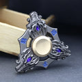 New Zinc Alloy Fidget Spinner Adult Gift Smooth Electroplate Hybrid Bearing Toys Metal Fidget Hand Spinner Finger Focus Toy