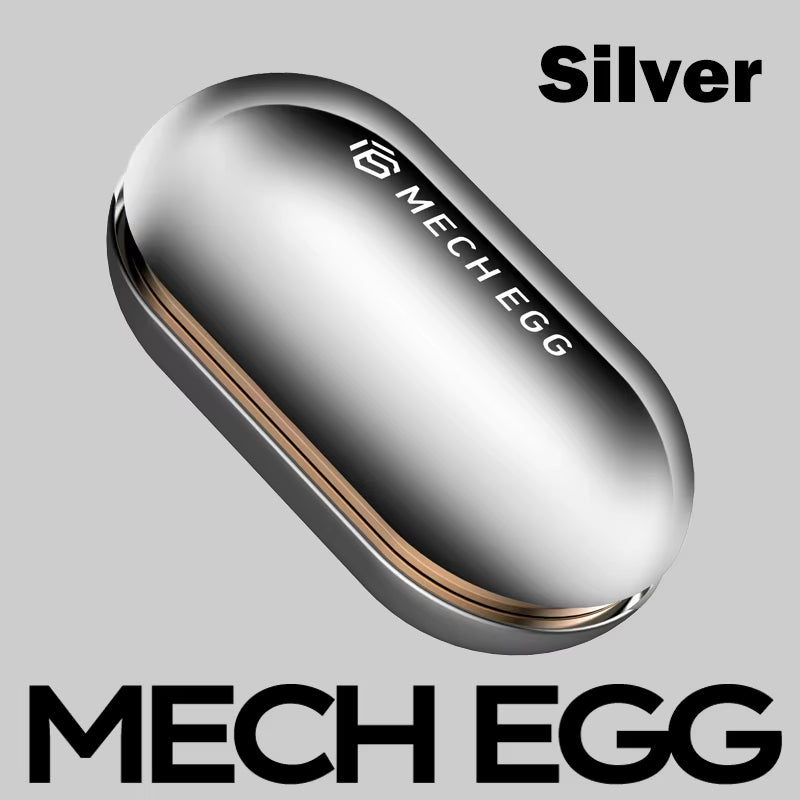 Fidget Toys Push-And-Slide Stress-Relieving Metal Toy, Mech Egg, EDC, ADHD Tool, Adult Stress-Relieving Toy, Kids' Gift
