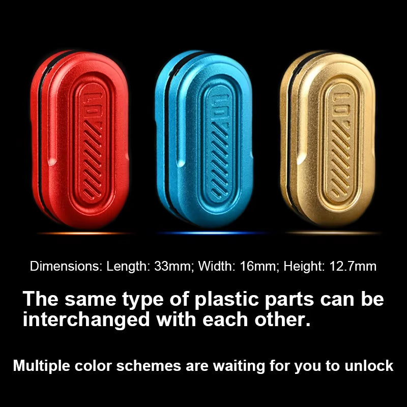 Pod Fidget Slider Metal Fidget Toys ADHD Tool Anti-Anxiety Office Desk Toys Adult Stress Relief Toys