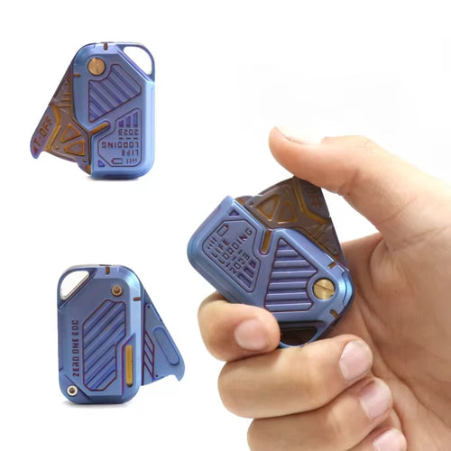 01EDC Fidget Slider Metal Fidget Toys ADHD Tool Anti-Anxiety Office Desk Toys Adult Stress Relief Toys Kids Gifts