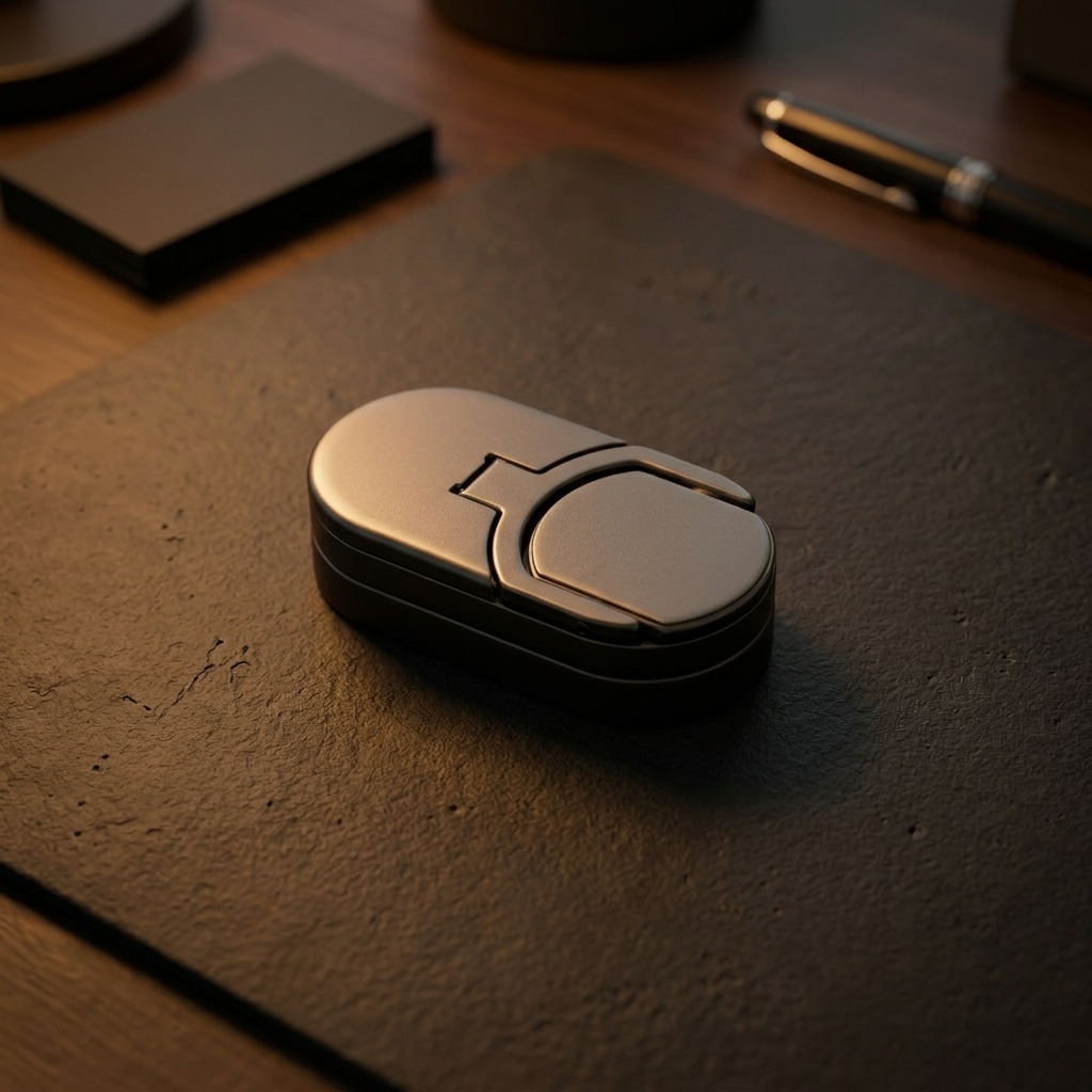 Aegis Stealth Slider | Premium Minimalist Haptic Fidget Slider - Hero View