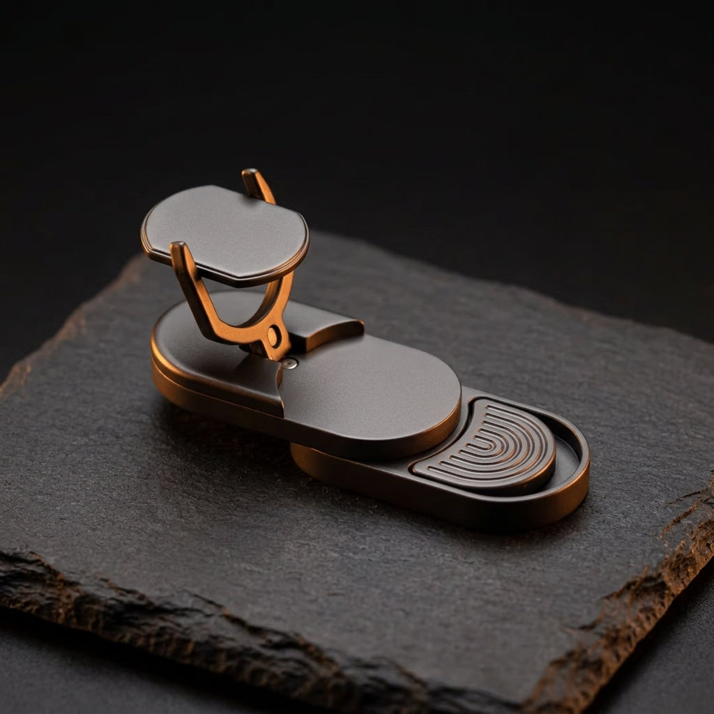 Aegis Stealth Slider | Premium Minimalist Haptic Fidget Slider - Lifestyle View