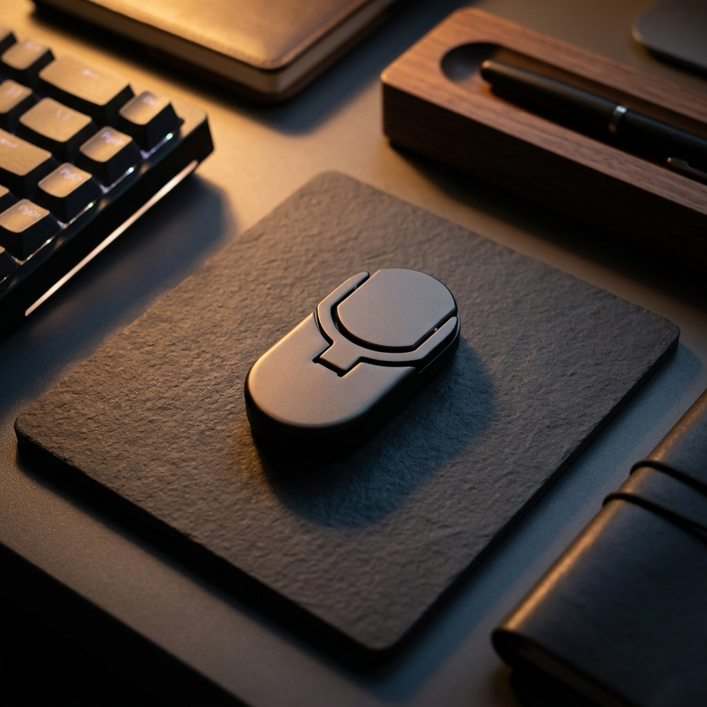 Aegis Stealth Slider | Premium Minimalist Haptic Fidget Slider - Variant View