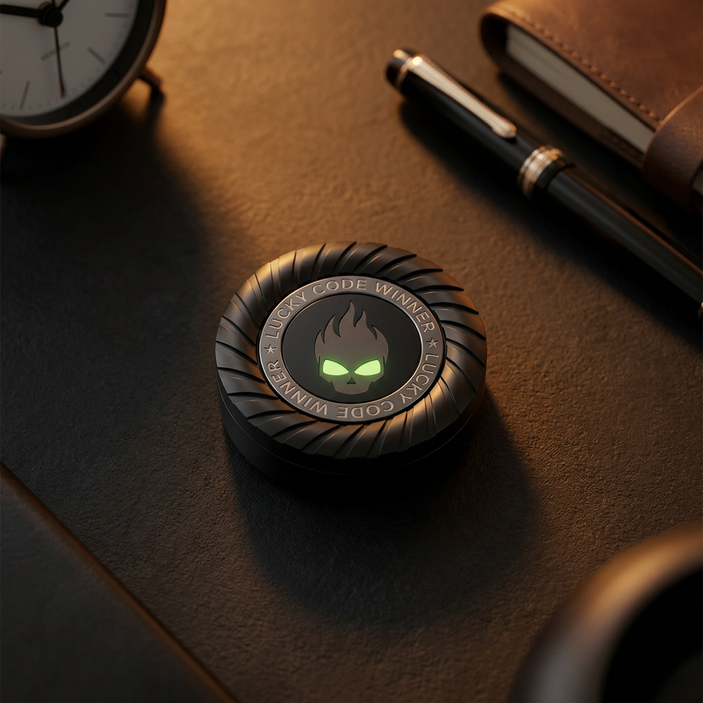 Apex Chrono Ratchet Spinner | Premium Machined Brass Gear Gyro - Variant View