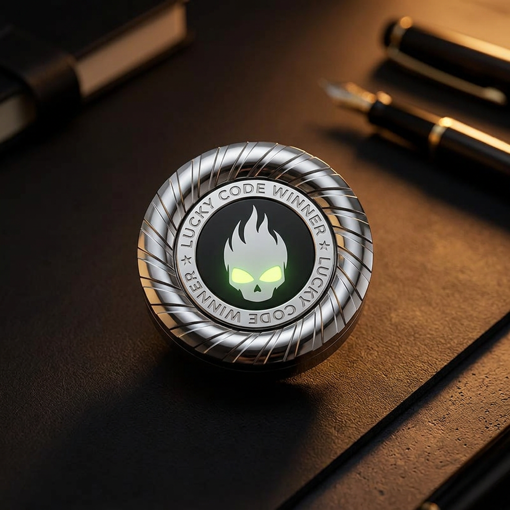 Apex Chrono Ratchet Spinner | Premium Machined Brass Gear Gyro - Variant View