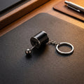 Apex Gearbox Shift Keychain | Premium Mini Haptic Gear Stick Keyring - Gearbox View