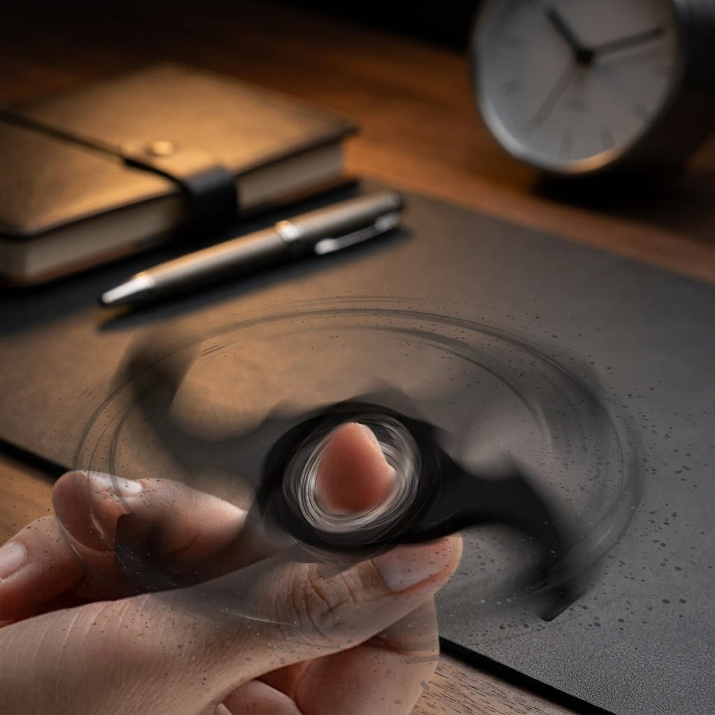 Apex Spinner Keyring | Premium Alloy Fidget Keychain - Lifestyle View
