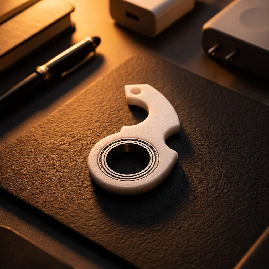 Apex Spinner Keyring | Premium Alloy Fidget Keychain - Variant View