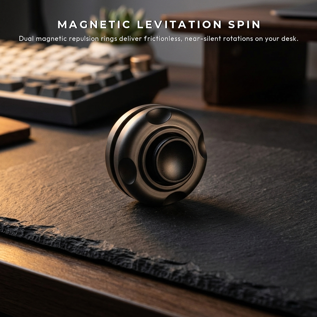 Apex Mag-Lev Dimension Spinner | Premium Magnetic Levitation Hand Spinner - Copy View