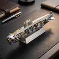 Apex Nautilus Submarine | Premium 3D Stainless Steel Vessel Model - Hero View