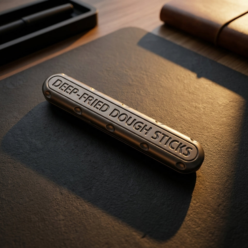 Nexus Youtiao Haptic Slider | Premium Sandblasted Gunmetal Fidget Bar - Hero View
