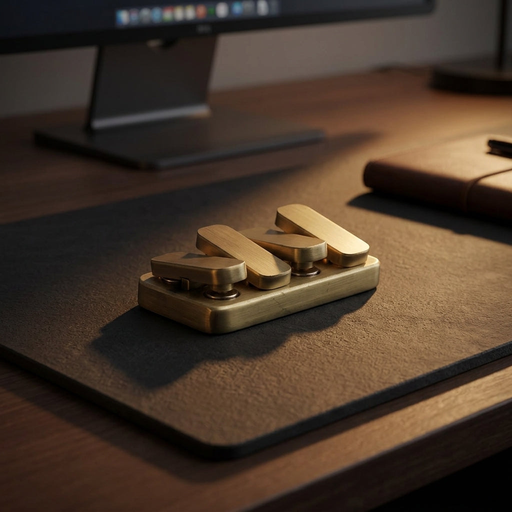 Apex Soundwave Haptic Slider | Premium Zinc Alloy Push Card - Soundwave View