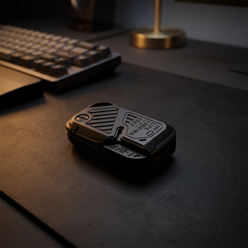 Apex 01 Haptic Slider | Premium Dual-Track Magnetic Fidget Slider - 1 View