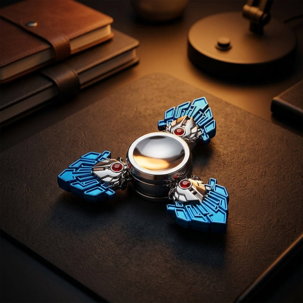 Apex Electroplate Fidget Spinner | Premium Zinc Alloy Hand Spinner - Zgl View